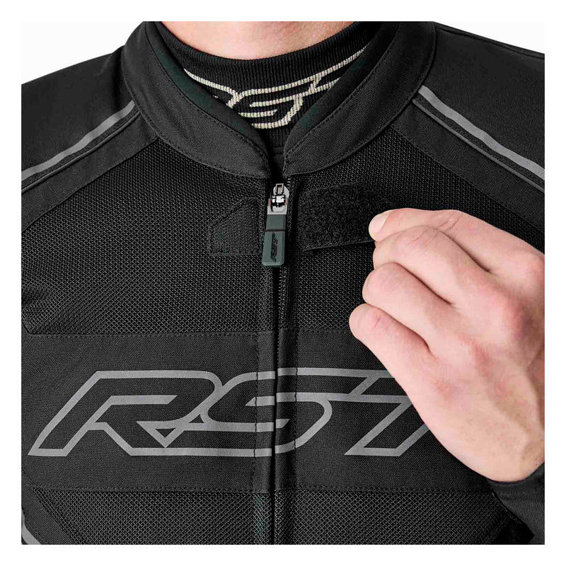 KURTKA MOTOCYKLOWA TEKSTYLNA RST S1 MESH D3O BLACK BLACK BLACK S