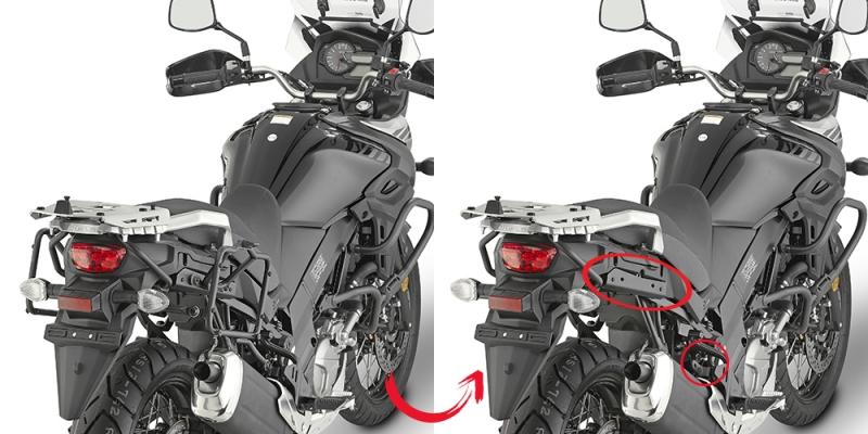 GIVI STELAŻ KUFRÓW BOCZNYCH MONOKEY - SUZUKI DL 650 V-STROM (17 > 21)