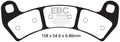 EBC Brakes Klocki hamulcowe EBC FA680R (kpl. na 1 tarcze)