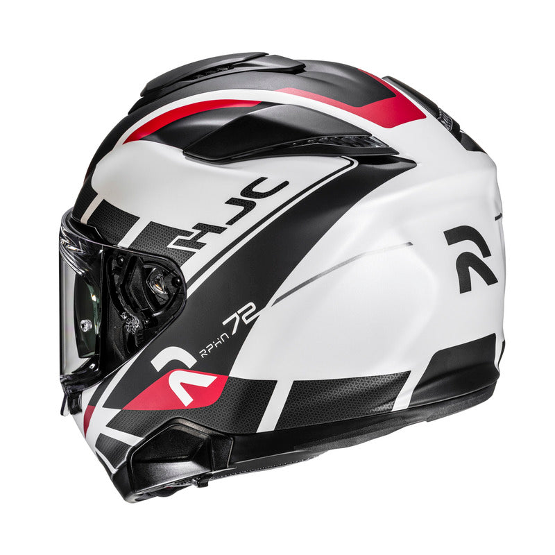 KASK MOTOCYKLOWY HJC RPHA72 VALUE WHITE BLACK