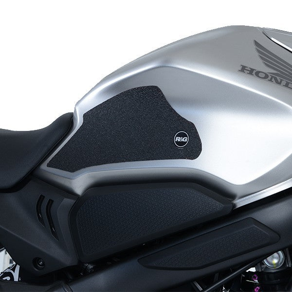 NAKLEJKA NA BAK TANKPAD ANTYPOŚLIZGOWY 2 CZĘŚCI RG RACING HONDA CB650R 19-/CBR650R 19- BLACK