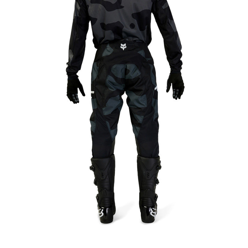 SPODNIE MOTOCYKLOWE FOX 180 BNKR BLACK CAMO