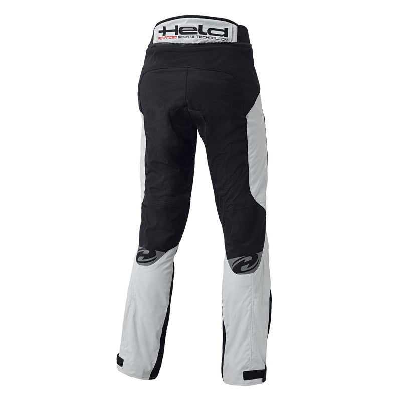 SPODNIE MOTOCYKLOWE TEKSTYLNE HELD LINK GREY RED