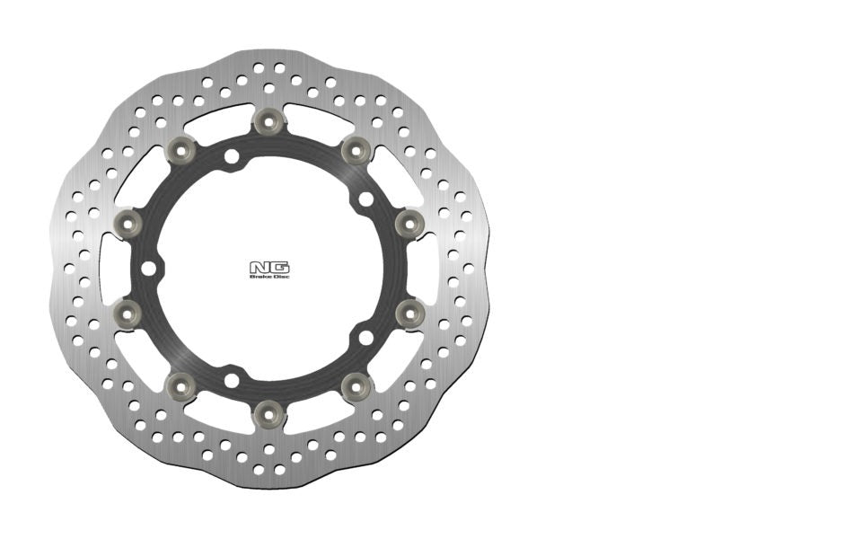 NG TARCZA HAMULCOWA PRZÓD KAWASAKI Z 650 17-22, Z 900 16-20 (300X142,2X5,0MM) (5X10,5MM) PŁYWAJĄCA (ŚRODEK ALUMINIOWY) - ZASTĘPUJE NG1623
