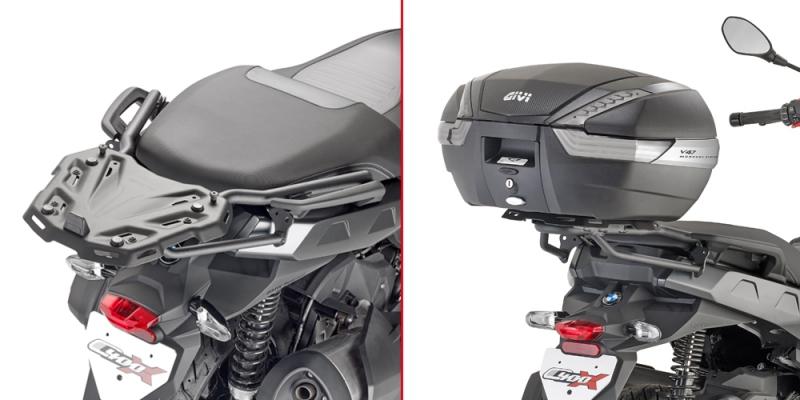 GIVI STELAŻ KUFRA CENTRALNEGO BEZ PŁYTY - BMW C 400 X (19 > 24)