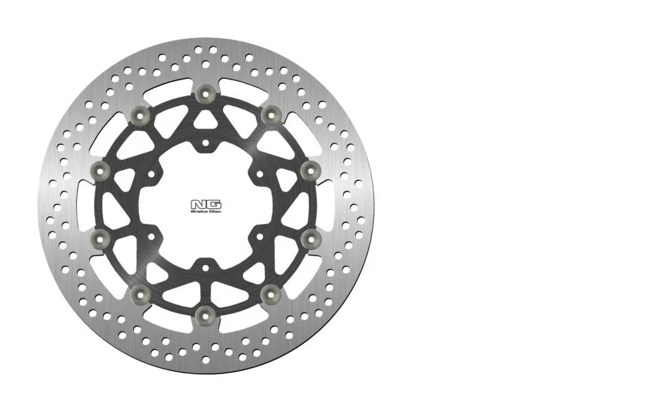 NG TARCZA HAMULCOWA PRZÓD SUZUKI GSXR ABS 1000 17-19 (320X102X5,0MM) (6X8,5MM) PŁYWAJĄCA (ŚRODEK ALUMINIOWY) – zdjęcie 2