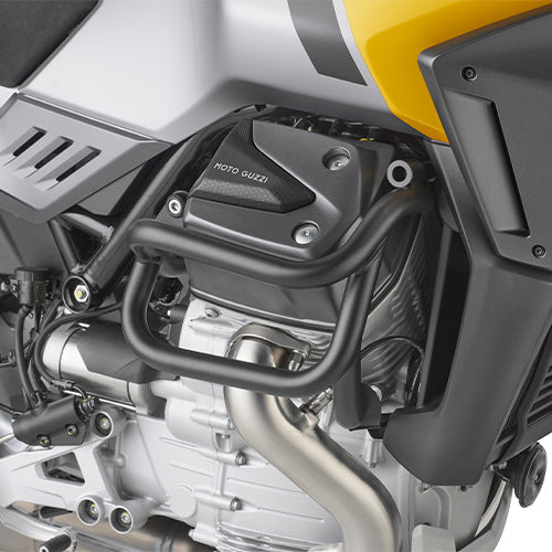 KAPPA GMOLE OSŁONY SILNIKA MOTO GUZZI STELVIO 1000 '24-'25, CZARNE – zdjęcie 3