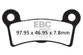 EBC Brakes Klocki hamulcowe EBC FA605/4V V-PAD (kpl. na 1 tarcze)