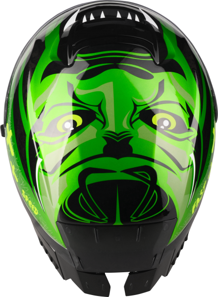 Kask Motocyklowy LAZER RAFALE SR Oni Zielony (kol. Czarny - Zielony) – zdjęcie 5