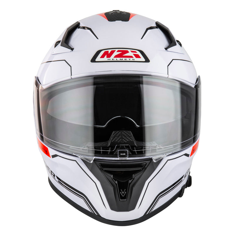 KASK MOTOCYKLOWY NZI GO RIDER STREAM DUO SOLID NOUVEAU WHITE XS