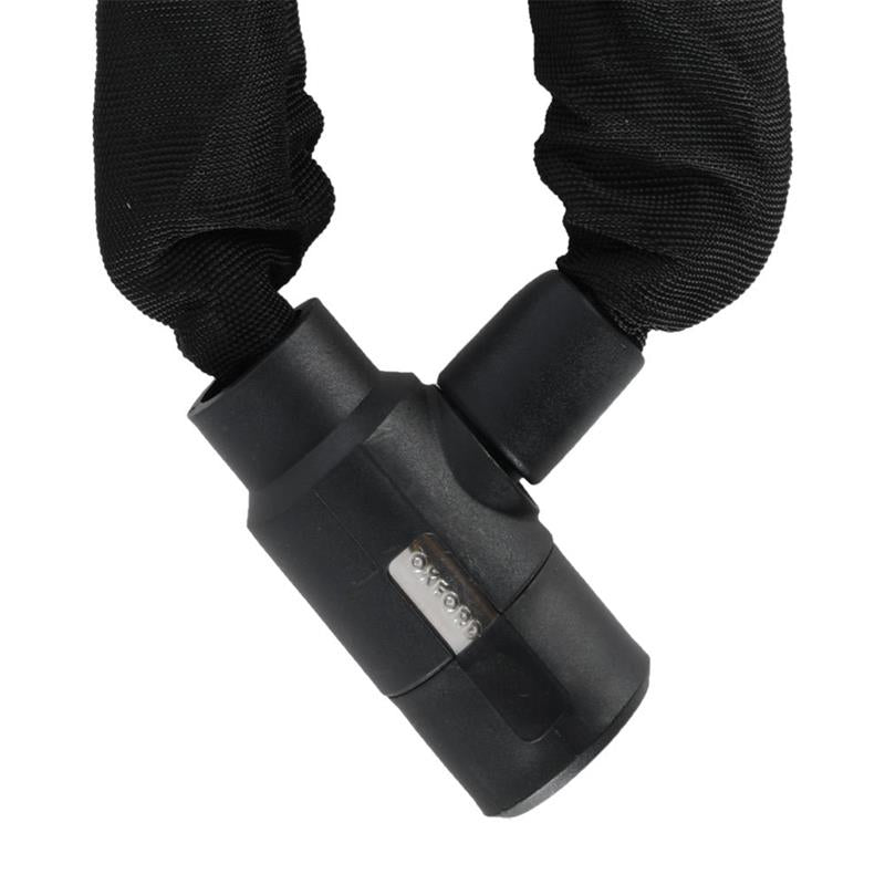 OXFORD ŁAŃCUCH ZABEZPIECZENIE ANTYKRADZIEŻOWE GP CHAIN 10, 9.5mm x 1.2m (ZAMKNIĘCIE NA KLUCZ) – zdjęcie 3