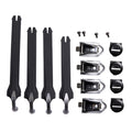 ZESTAW PASKÓW DO BUTÓW FOX MOTION STRAP KIT BLACK