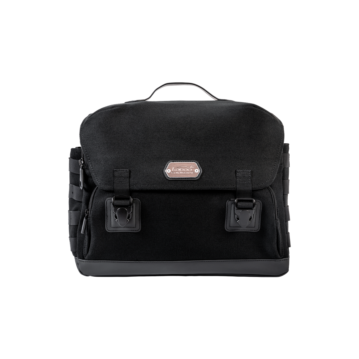 LOBOO Boczna torba Vintage czarna 12L, (do montażu z panelem BZJ01BK)