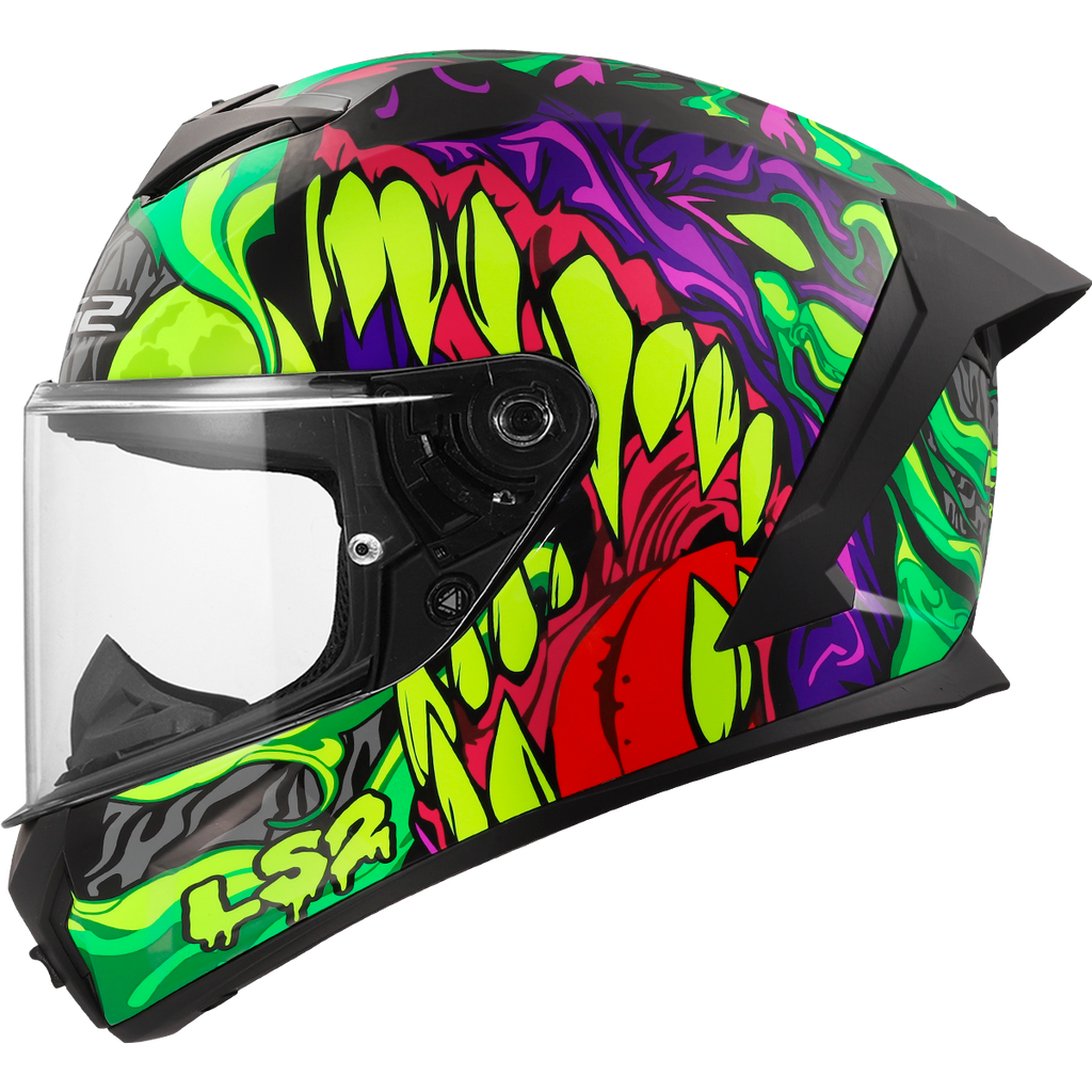 KASK LS2 FF820 RAPID III LYCANT PURPLE GREEN