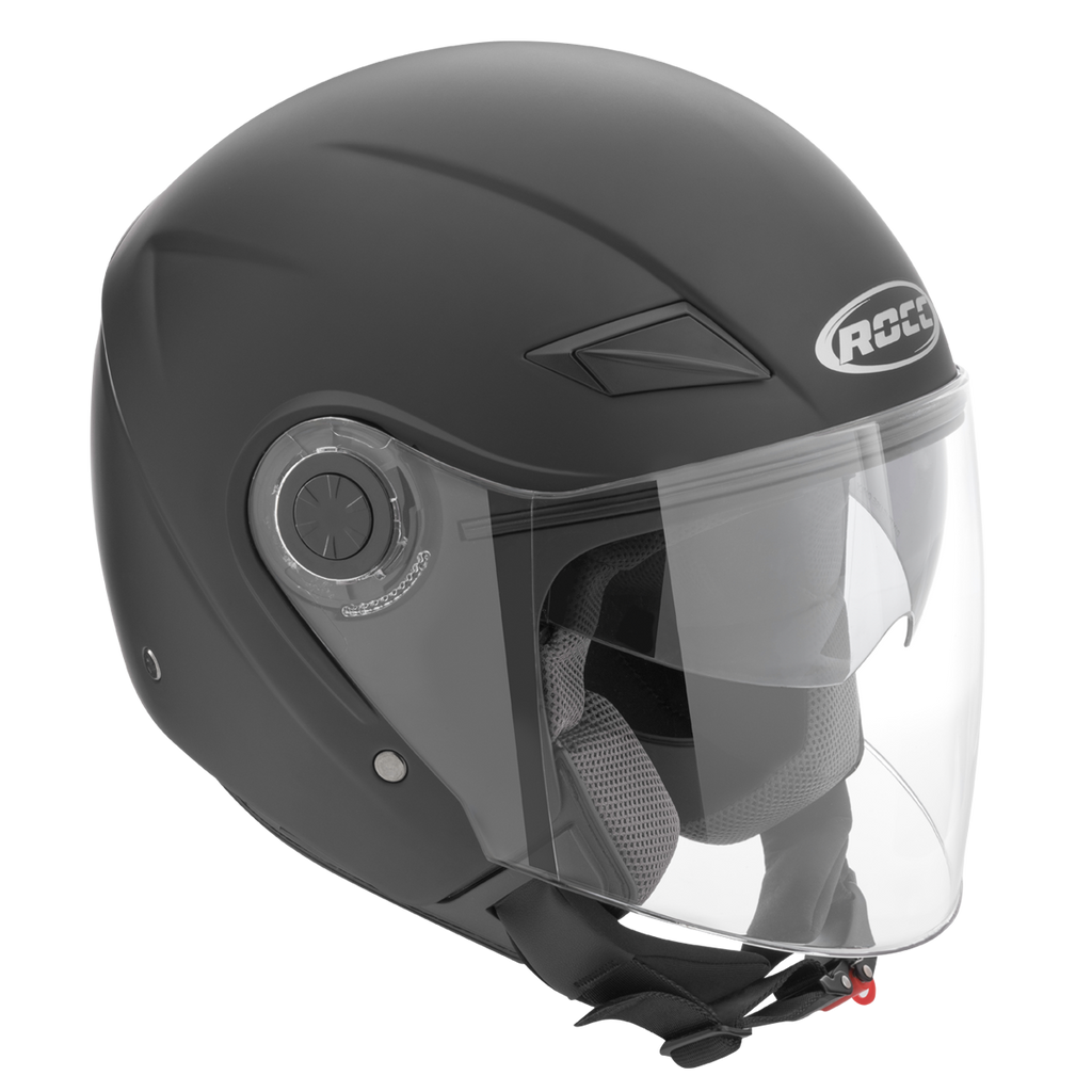 Kask motocyklowy ROCC 230 czarny mat