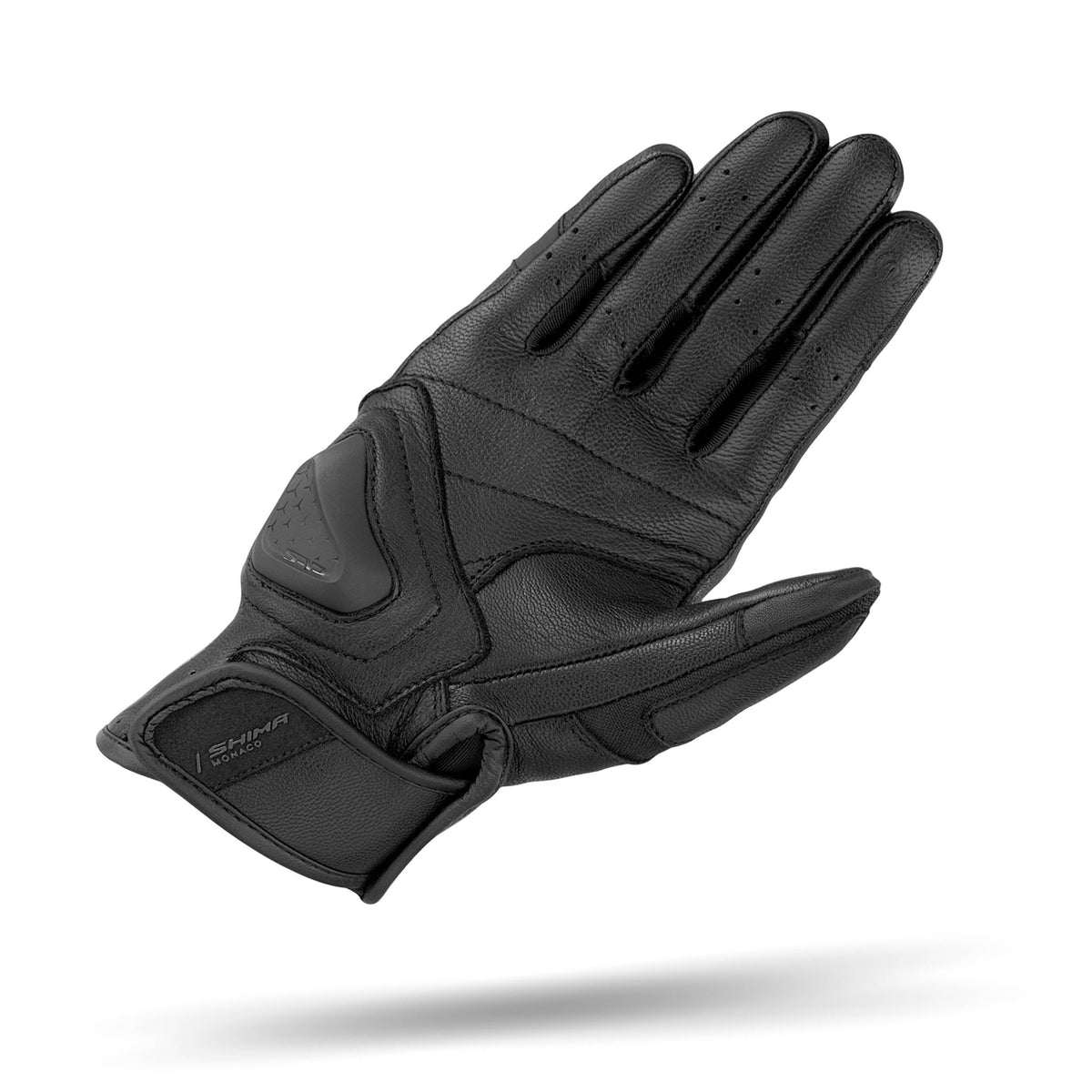 SHIMA MONACO GLOVES LADY BLACK