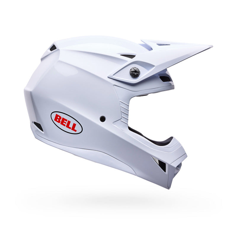 KASK MOTOCYKLOWY BELL MX-10 MIPS SOLID WHITE