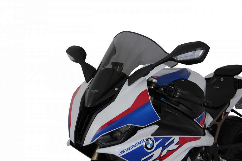 Szyba motocyklowa MRA BMW S1000 RR 2019-2022, forma R, przyciemniana