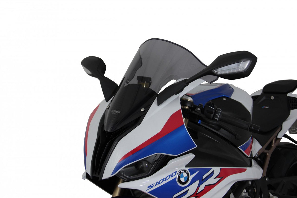 Szyba motocyklowa MRA BMW S1000 RR 2019-2022, forma R, przyciemniana