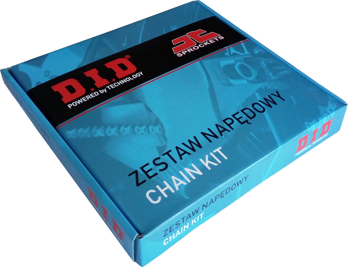 ZESTAW NAPĘDOWY DID520VX3 ZŁOTY 112 JTF1307.15 JTR1478.43 (520VX2 ZŁOTY-JT-ZX6RR 05-06 NI)