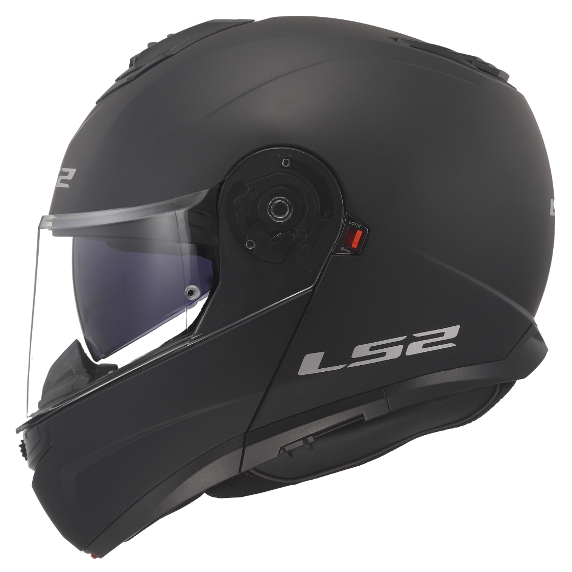 KASK LS2 FF908 STROBE II SOLID MATT BLACK-06