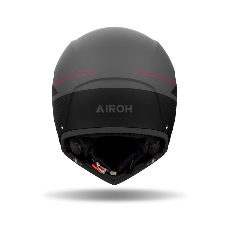 KASK MOTOCYKLOWY AIROH J110 SLIM RED MATT