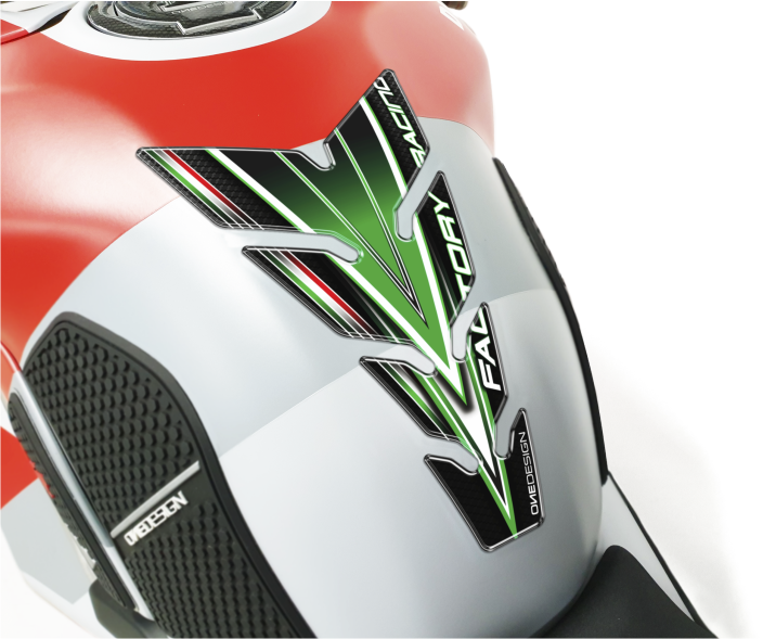 ONEDESIGN Tankpad Factory racing zielony version