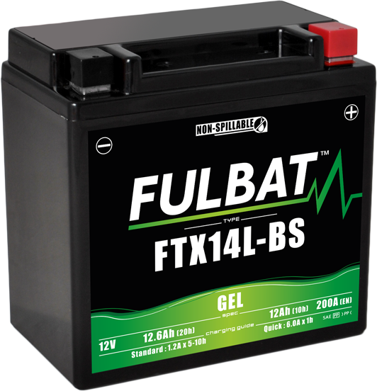 Akumulator FULBAT FUL GEL - FTX14L-BS / YTX14L-BS (Żelowy, bezobsługowy)