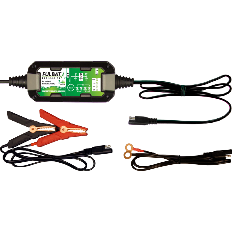 Ładowarka FULBAT FULLOAD F4 - 6V/12V CHARGER 2-4A (NEW)