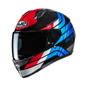 KASK MOTOCYKLOWY HJC C10 HIPER BLACK RED