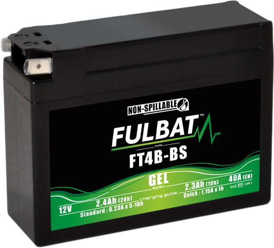 Akumulator FULBAT FUL GEL - FT4B-BS / YT4B-BS (Żelowy, bezobsługowy)