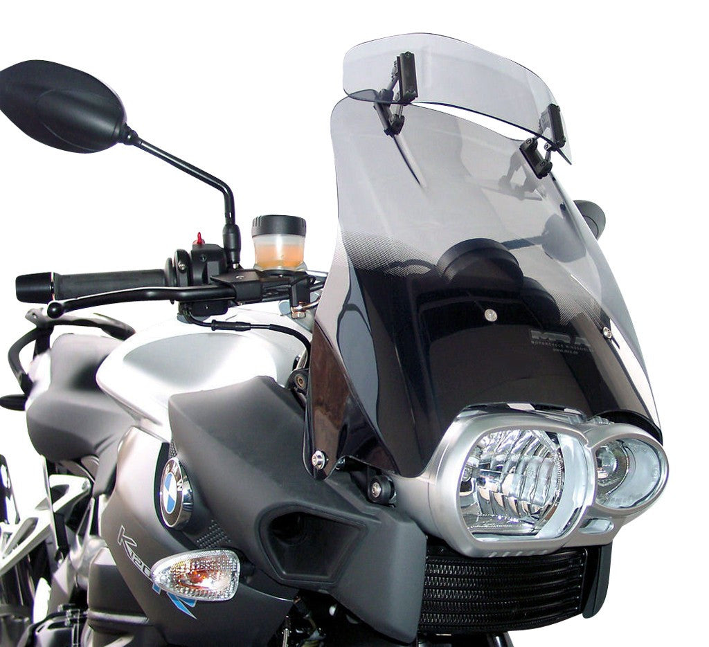 Szyba motocyklowa MRA BMW K 1300 R K13R 2009-, forma VTM, przyciemniana