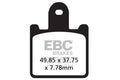 EBC Brakes Klocki hamulcowe EBC GPFAX417/4HH torowe/profesjonalne (kpl. na 1 tarcze)