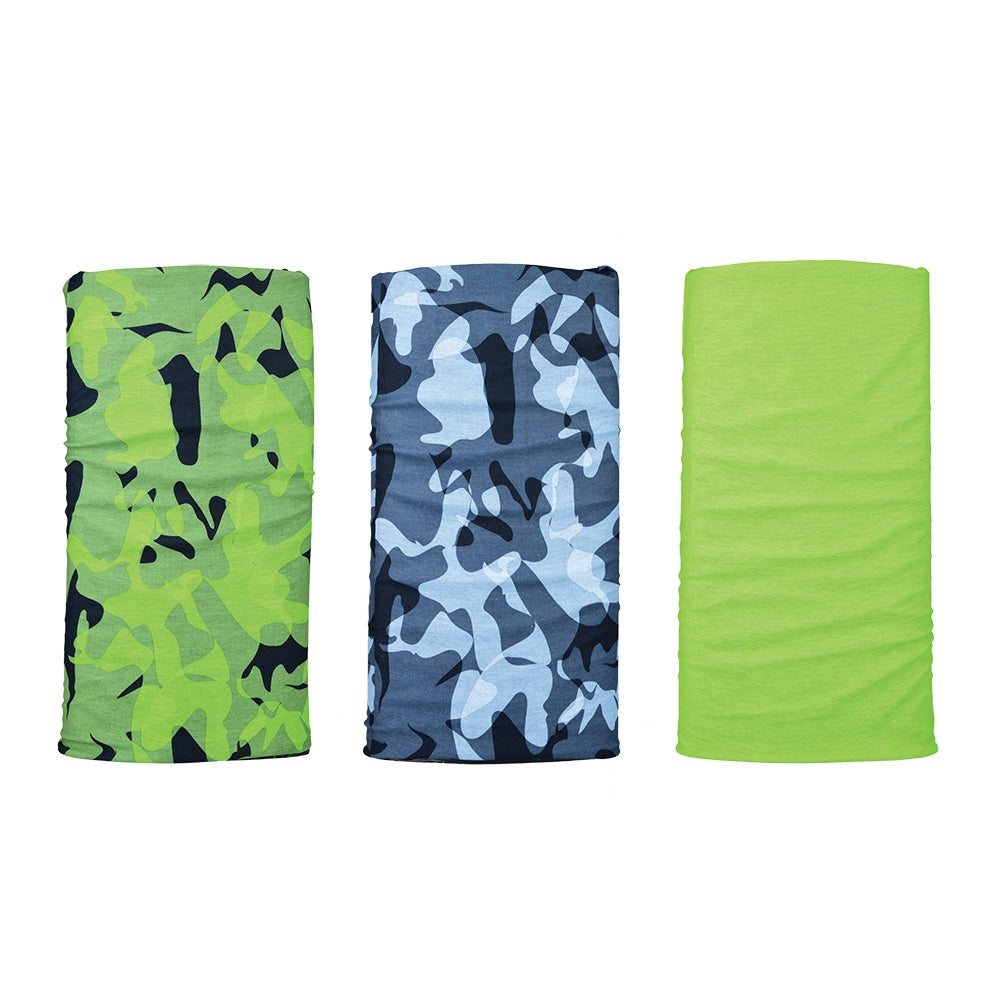 OXFORD KOŁNIERZ WIELOFUNKCYJNY WIATROODPORNY COMFY HAVOC GREEN 3 SZTUKI W OPAKOWANIU KOLOR CAMO/ZIELONY – zdjęcie 2