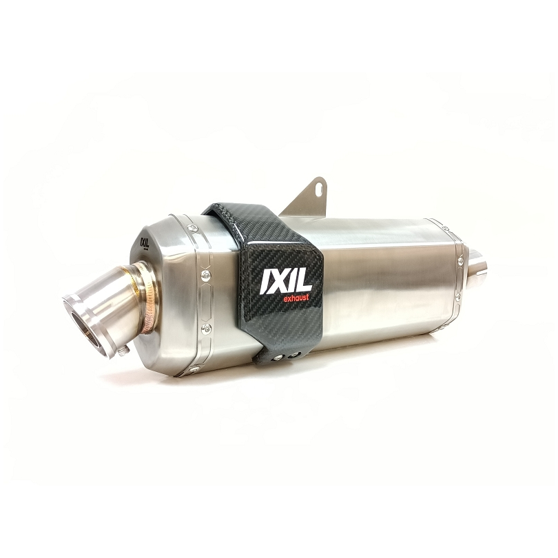 Tłumik IXIL SUZUKI DL 800 V-STROM 2023 (WEM2 WEM3) typ MXR (waga: 4160g, długość: 540 mm., materiał: Inox AISI304, kolor: Black