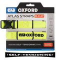 OXFORD PASY TRANSPORTOWE ATLAS B-CLIP 26MM X 0,8 M KOLOR ŻÓŁTY FLUO