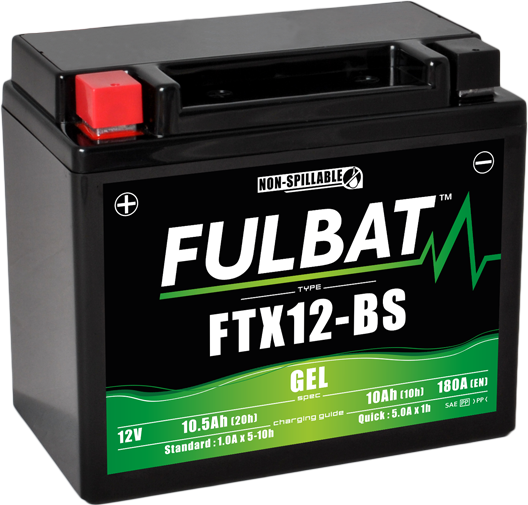 Akumulator FULBAT FUL GEL - FTX12-BS / YTX12-BS (Żelowy, bezobsługowy)