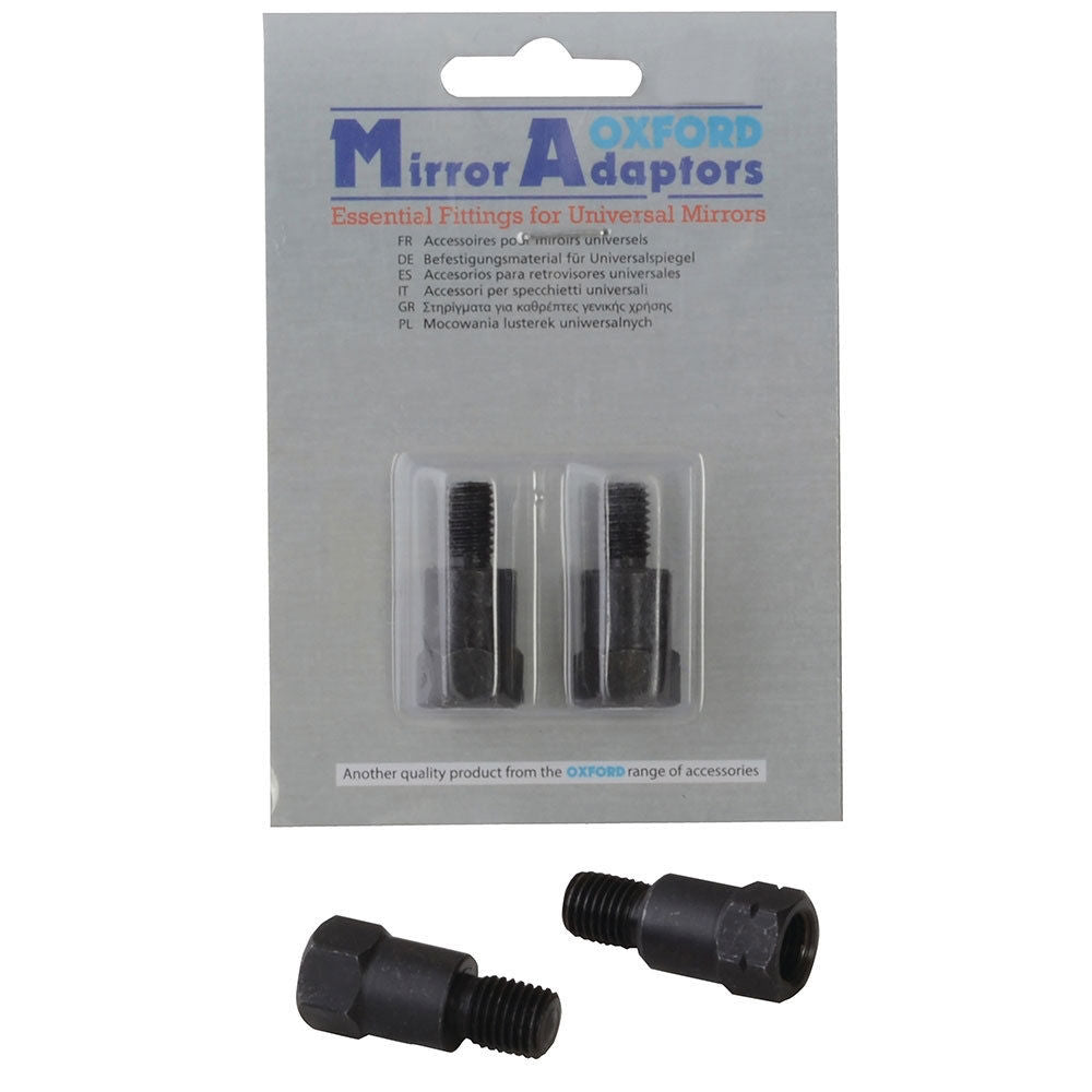 OXFORD ADAPTER DO LUSTEREK UNIWERSALNYCH REVERSE 10MM-8MM (8MM W LEWYM LUSTERKU - LEWY GWINT (2 SZT W ZESTAWIE) – zdjęcie 3