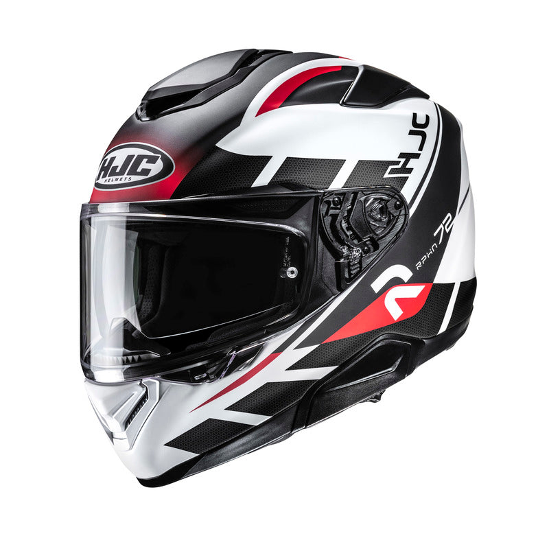KASK MOTOCYKLOWY HJC RPHA72 VALUE WHITE BLACK