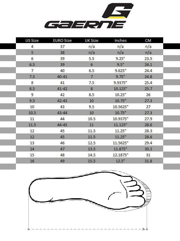 Buty motocyklowe GAERNE G-RW czarne AQUATECH