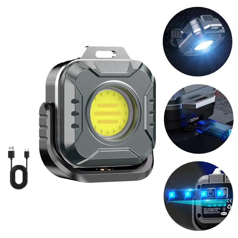 ROXAR TECH Lampka robocza/sygnalizacyjna LED 500 LM magnetyczna, warsztatowa, latarka ROXAR
