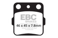 EBC Brakes Klocki hamulcowe EBC FA084TT (kpl. na 1 tarcze)