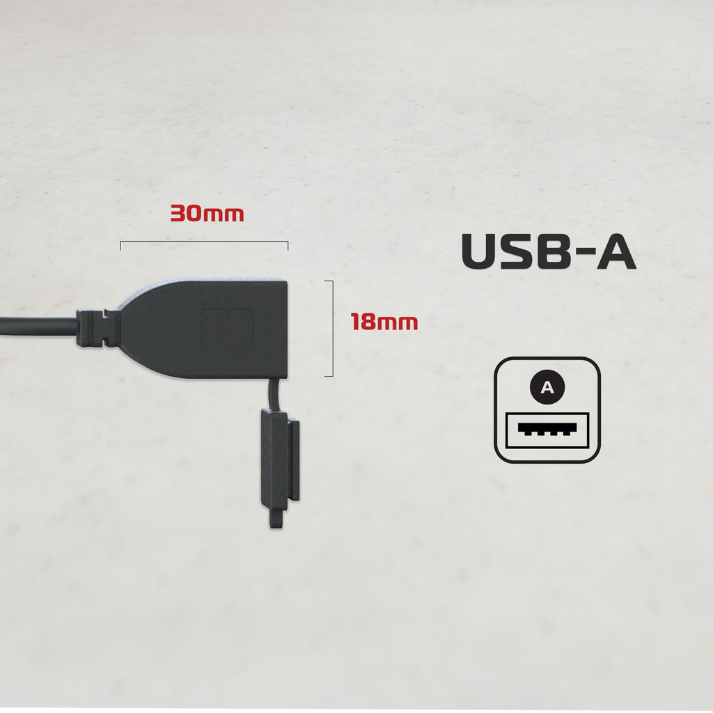 OXFORD GNIAZDO USB A 3.0 DO ŁADOWANIA URZĄDZEN MOBILNYCH / NAWIGACJI ITD – zdjęcie 2
