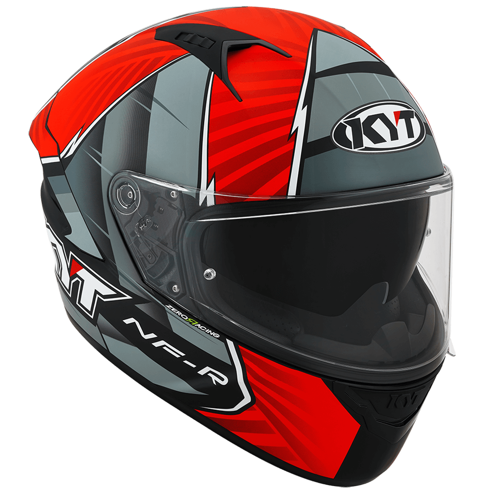 Kask Motocyklowy KYT NF-R XAVI FORES Replica czerwony 2021