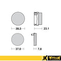 ProX Racing Parts ProX Klocki Hamulcowe Tylne YFS200 Blaster '91-02 (odpowiednik EBC FA155R)