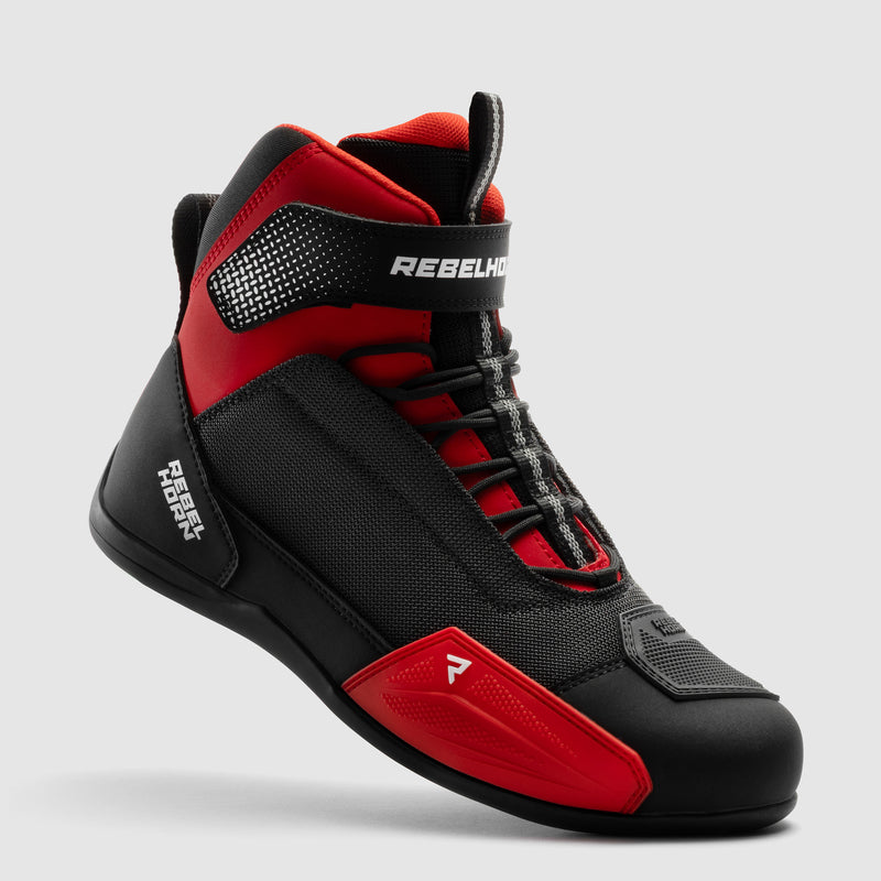 BUTY MOTOCYKLOWE REBELHORN SWIFT BLACK RED