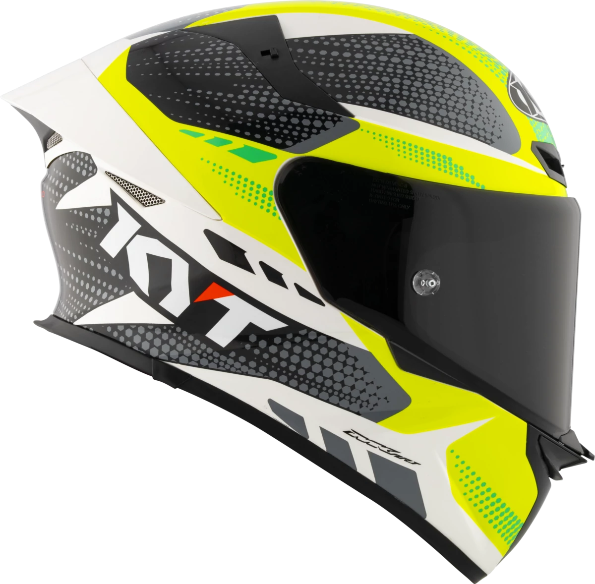Kask motocyklowy KYT TT-REVO GEAR Czarny/Żółty