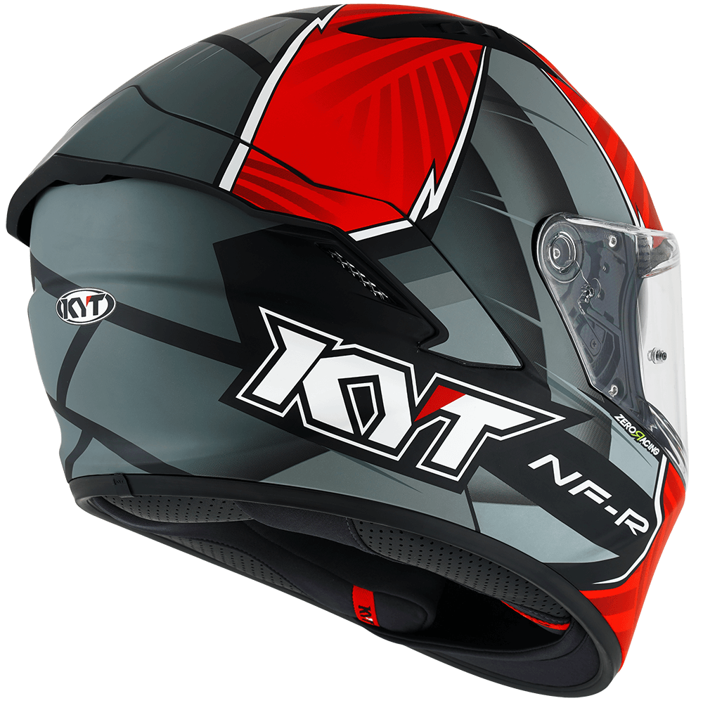 Kask Motocyklowy KYT NF-R XAVI FORES Replica czerwony 2021