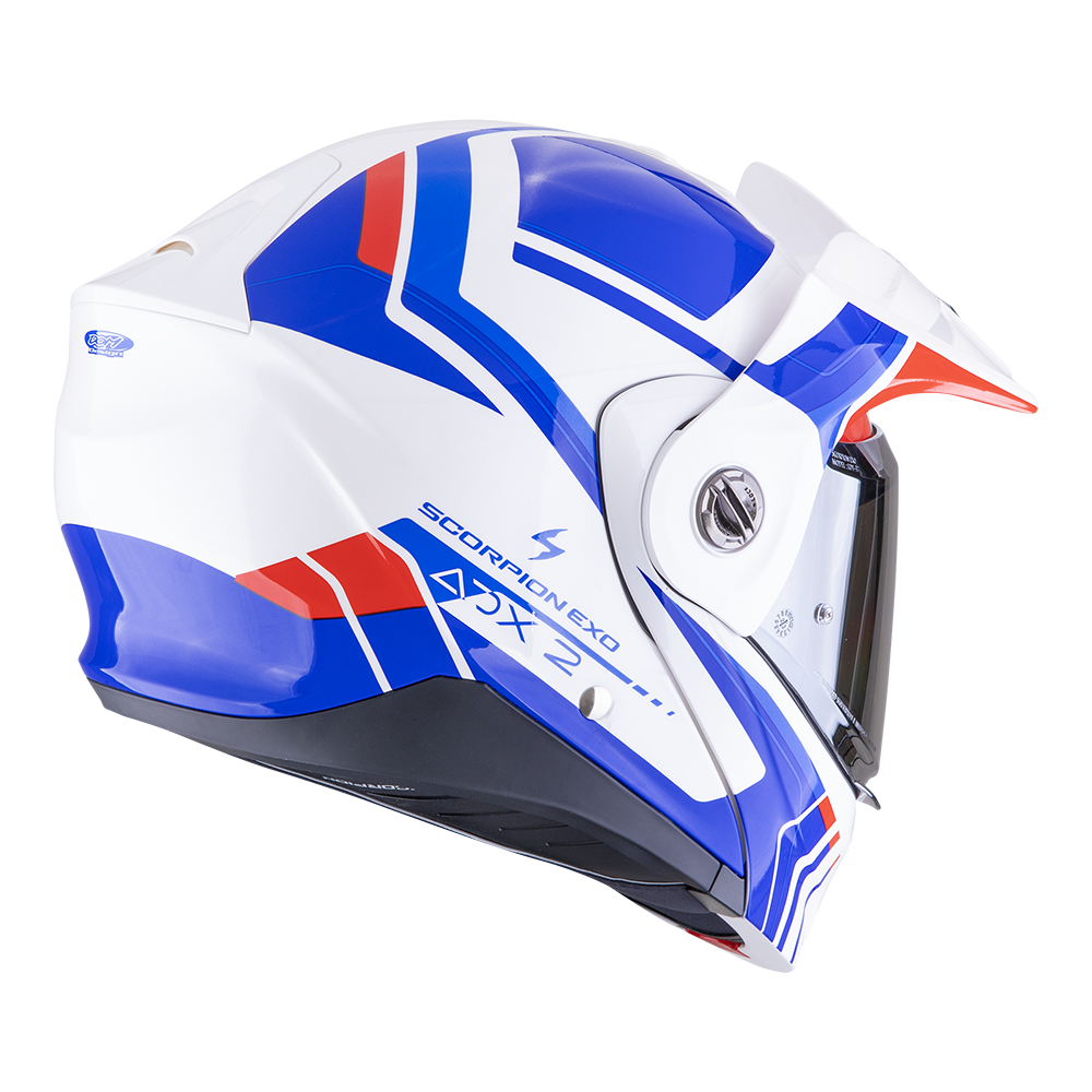 SCORPION KASK ADX-2 LEWIS WH-BLUE-RED
