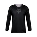 BLUZA MOTOCYKLOWA JUNIOR FOX BLACKOUT BLACK BLACK
